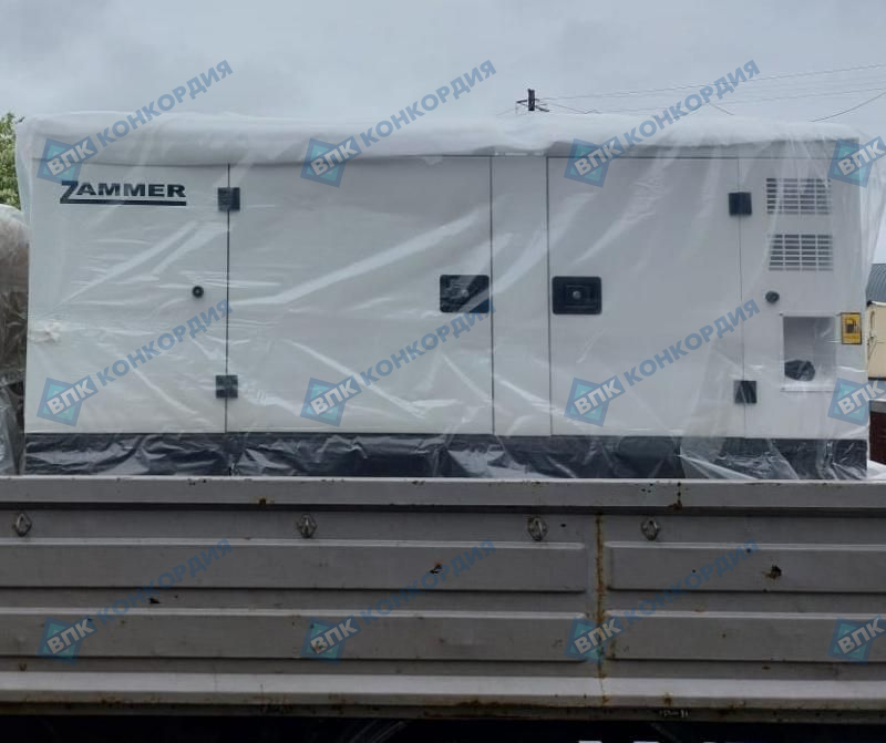 Отгрузка дизельного генератора Zammer AD-30-Т400 в г. Новосибирск